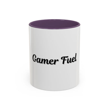 Gamer Fuel Accent Coffee Mug - Perfect for Gamers - TRV