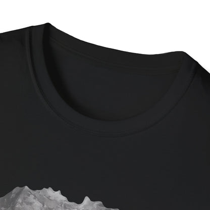 Serene Nature Landscape T-Shirt - Comfortable Unisex Tee, Outdoor Adventures, Nature Lover Gift, Casual Wear, Stylish Spring Top - TRV