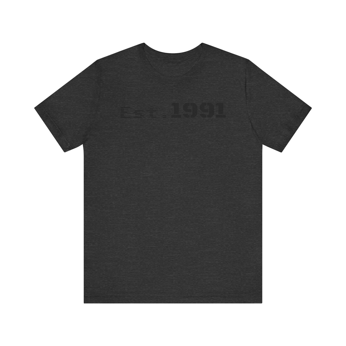 Established 1991 Unisex Jersey Tee | Vintage Anniversary Gift | Casual Wear, Birthday Shirt, Retro Style, Statement Tee, Gift for Him/Her - TRV
