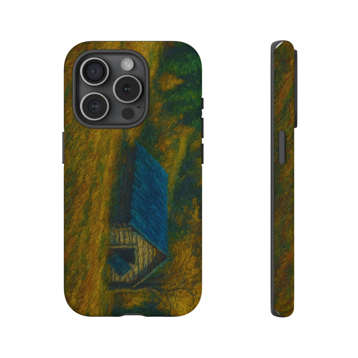 Artistic Phone Case by Tough Cases, Nature-Inspired Phone Protection, Unique Gift for Nature Lovers, Stylish Accessory, Fall Aesthetic - TRV