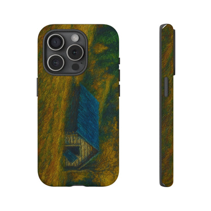 Artistic Phone Case by Tough Cases, Nature-Inspired Phone Protection, Unique Gift for Nature Lovers, Stylish Accessory, Fall Aesthetic - TRV
