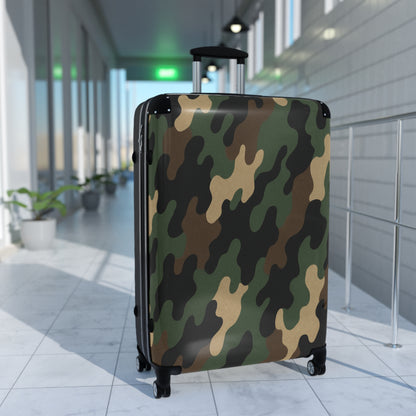 Camouflage Carry-On Suitcase – Military Camo Travel Luggage
