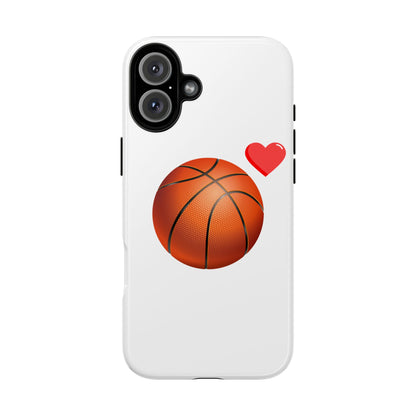 Basketball Phone Case, Love Basketball Case, Sports Gift, Athletic Style, Unique Phone Cover - TRV