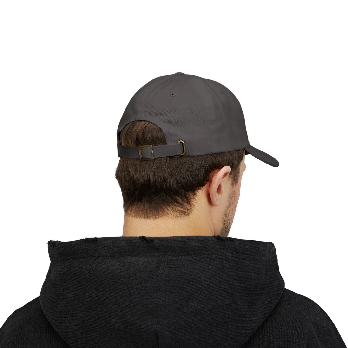 Dad Cap — "My anxiety has anxiety" Embroidered White Baseball Hat