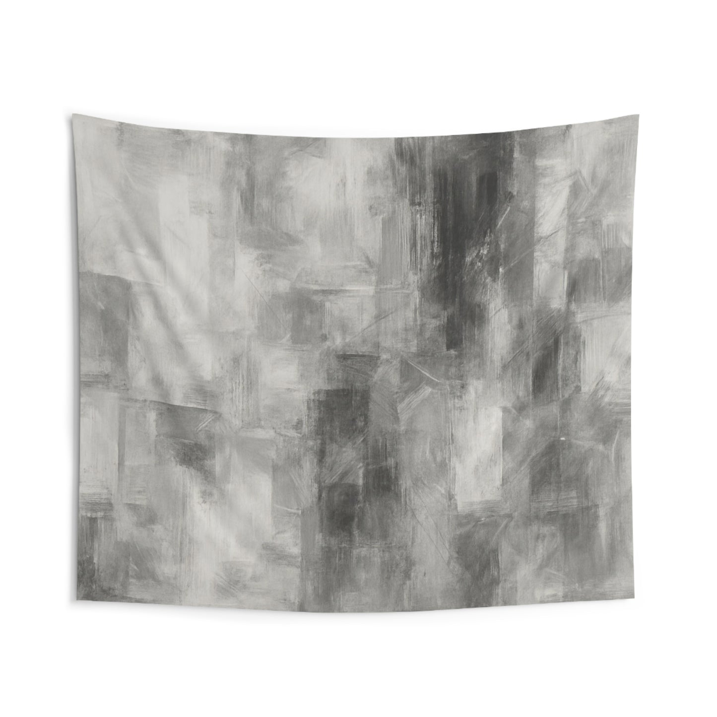 Stylish Modern Wall Tapestry, Elegant Home Decor, Minimalist Wall Hanging, Black and White Decor, Bedroom or Living Room Art - TRV