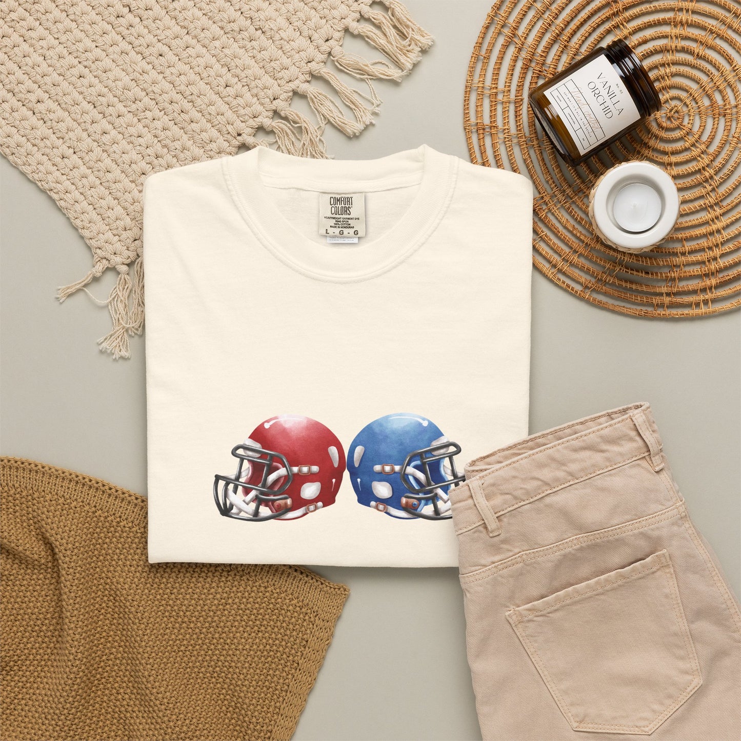 Unisex Football Rivalry T-Shirt - Perfect Gift for Game Day, Sports Fans, Tailgating, Football Season, Team Spirit Gear