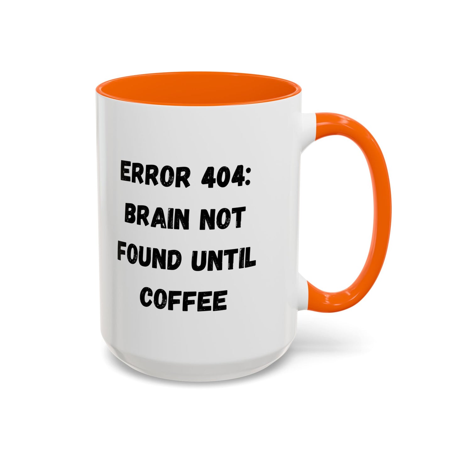 Error 404 Coffee Mug - Perfect for Your Daily Brew, Gift for Programmers, Humor for Coffee Lovers, Office Desk Decor, Nerdy Kitchenware