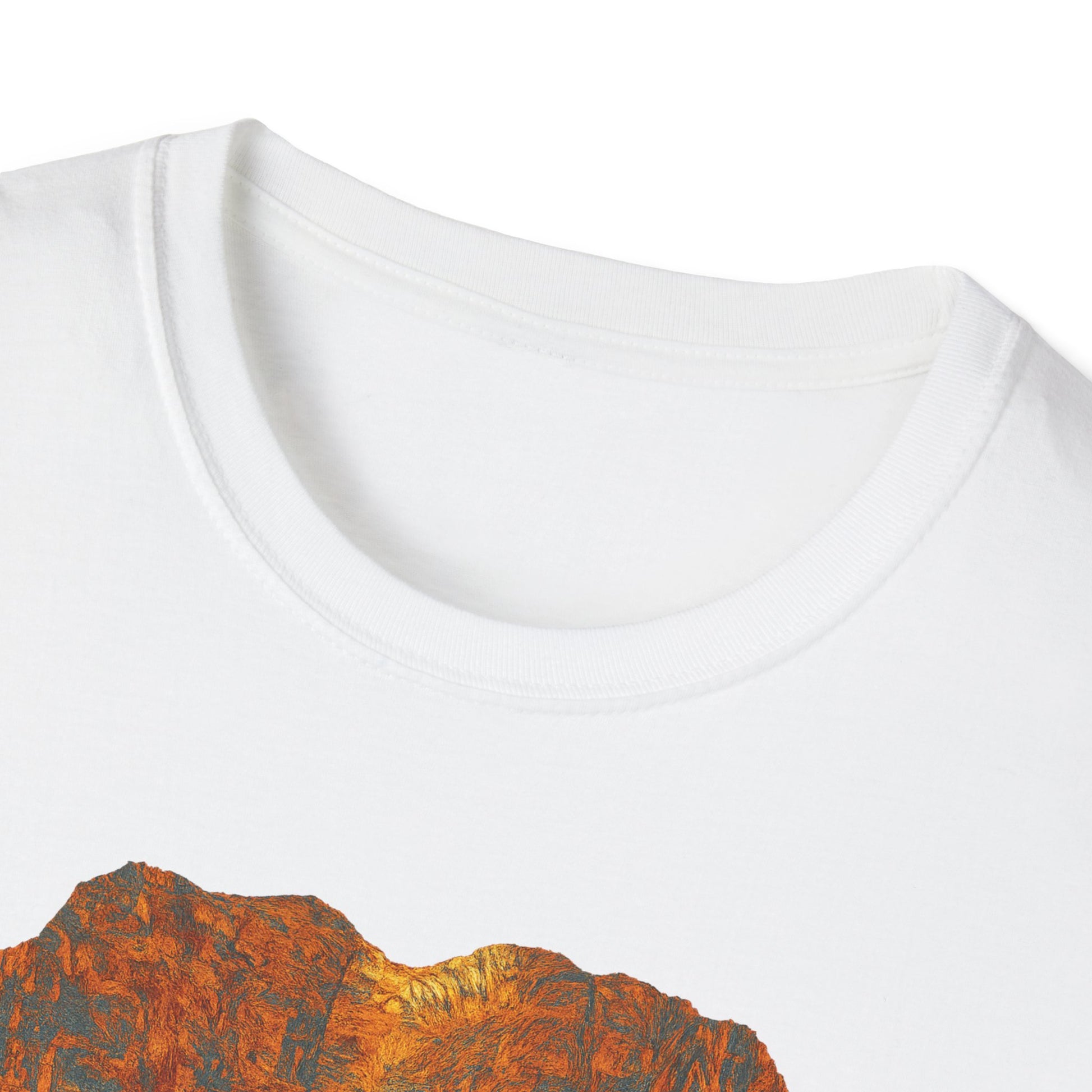 Nature-Inspired Unisex Softstyle T-Shirt, Outdoor Lover Gift, Casual Wear, Ideal for Hiking, Nature Trips, Unique Graphic Tee - TRV