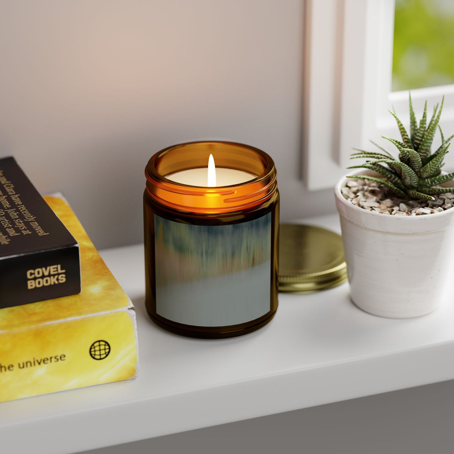 Aromatic Coconut Apricot Candles - 4oz & 9oz | Relaxing Home Fragrance - TRV