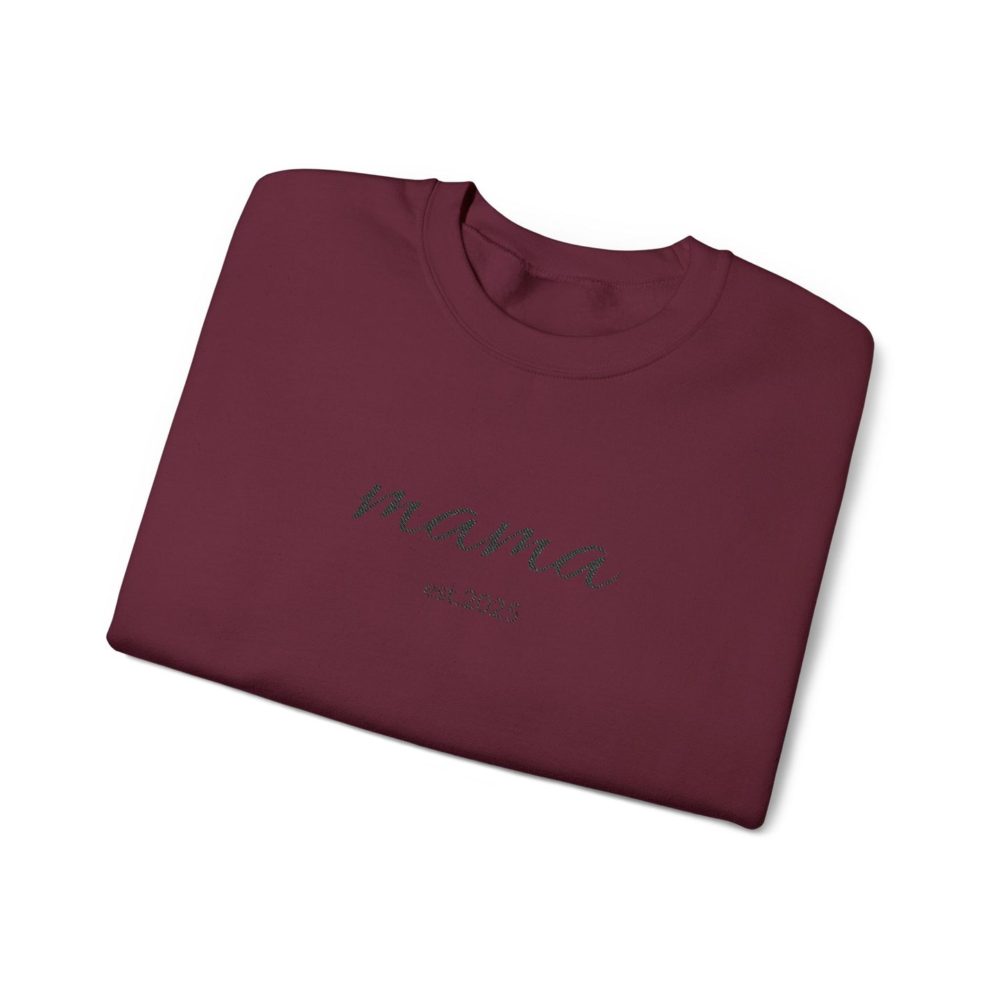 mama sweatshirt | simple script mom pullover - TRV