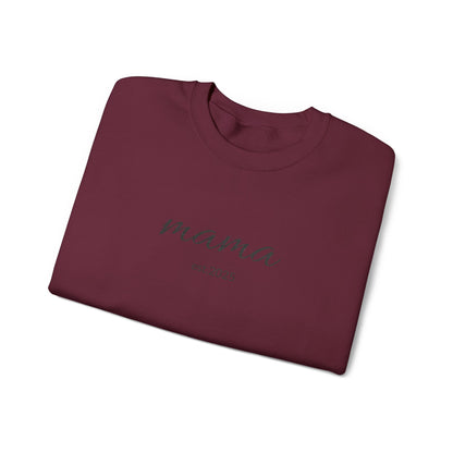 mama sweatshirt | simple script mom pullover - TRV