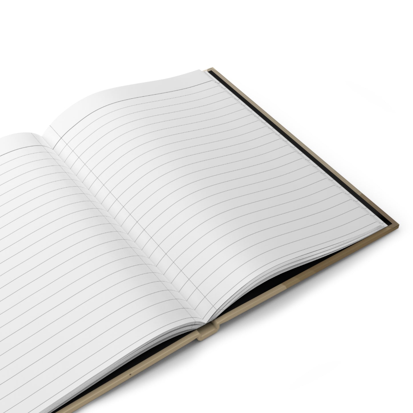 Abstract Neutral Circles Hardcover Journal | Matte Art Notebook - TRV