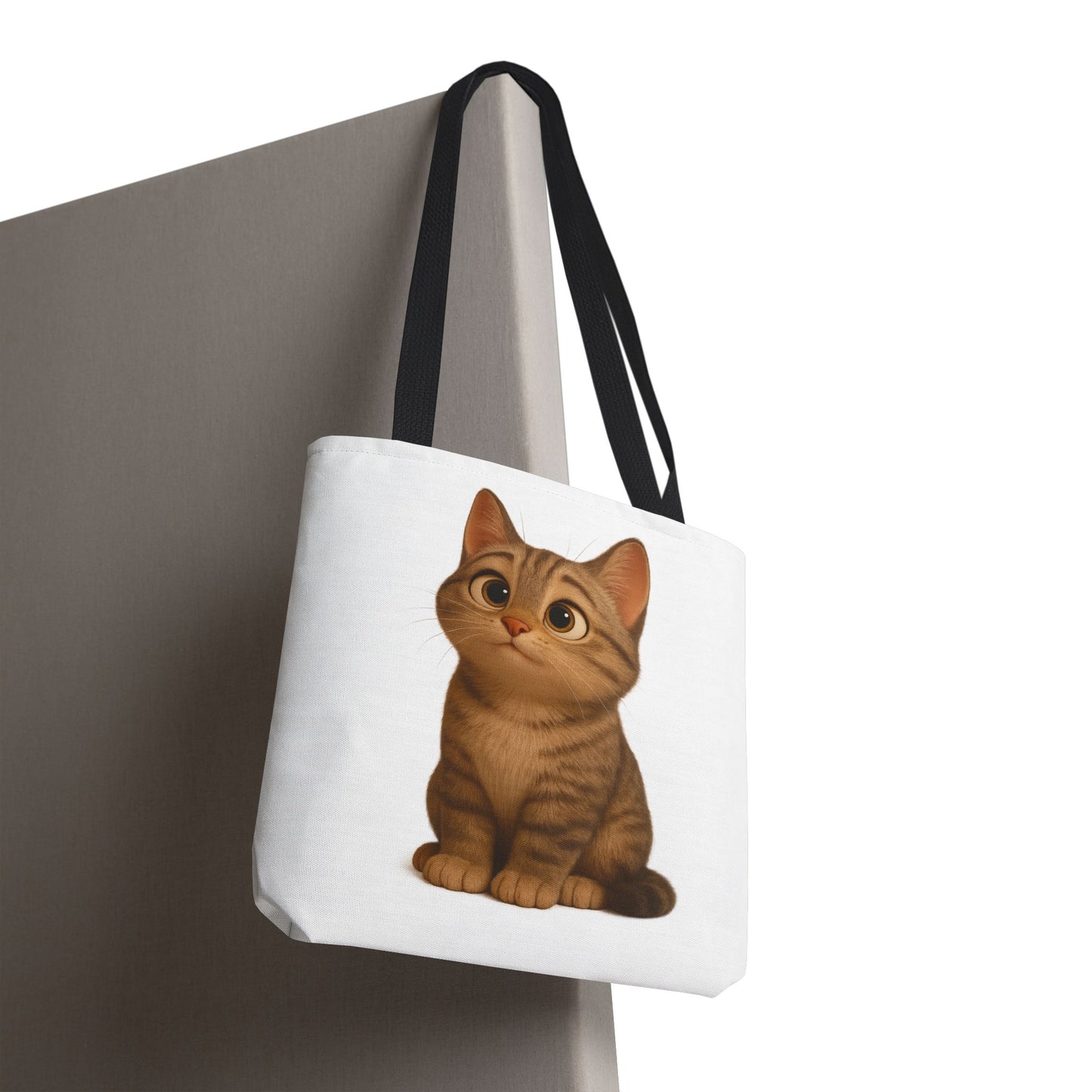 Cute Cat Tote Bag - Perfect for Animal Lovers, Eco-Friendly Carryall, Beach Bag, Shopping Tote, Gift for Cat Owners - TRV