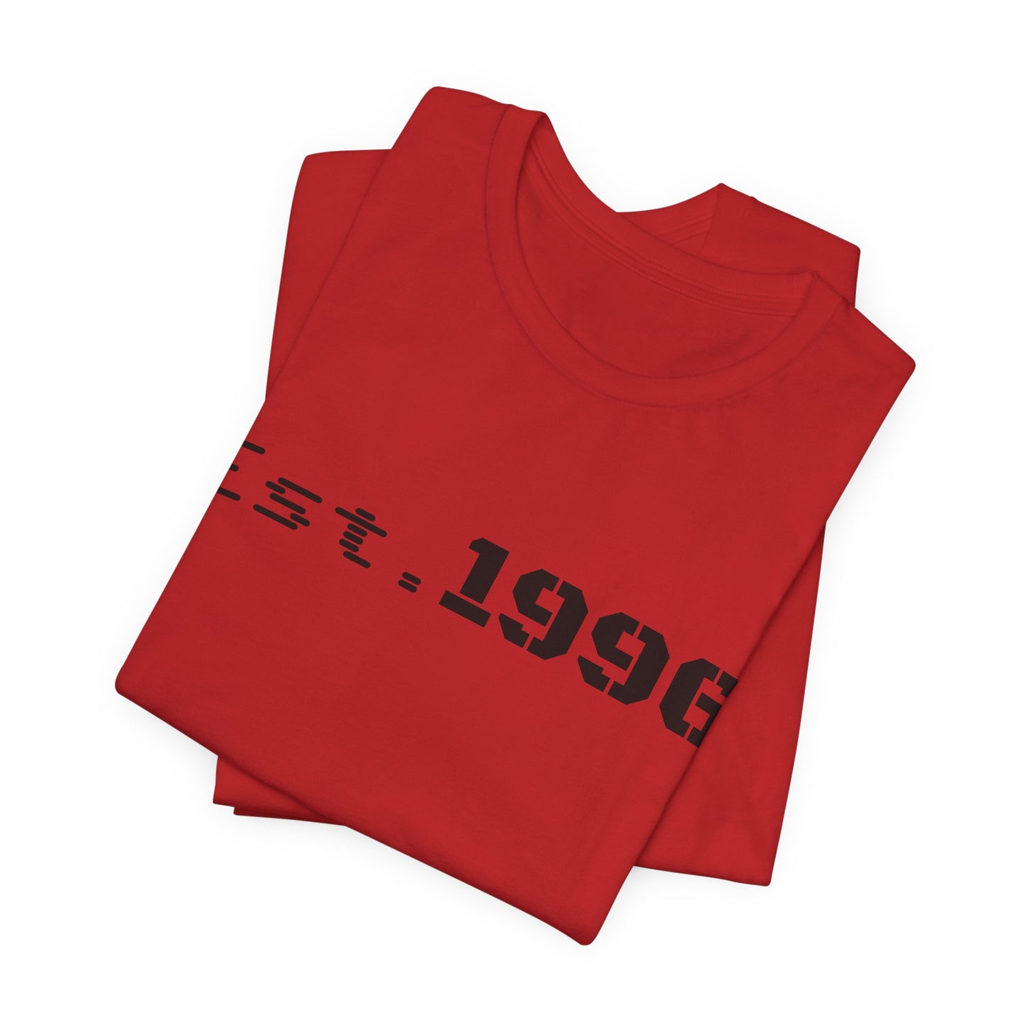 Vintage Est. 1996 T-shirt by Printify featuring a classic design celebrating a birth year birthday gift.