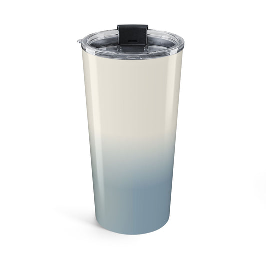 Blue ombre 20oz insulated stainless steel tumbler - view 2