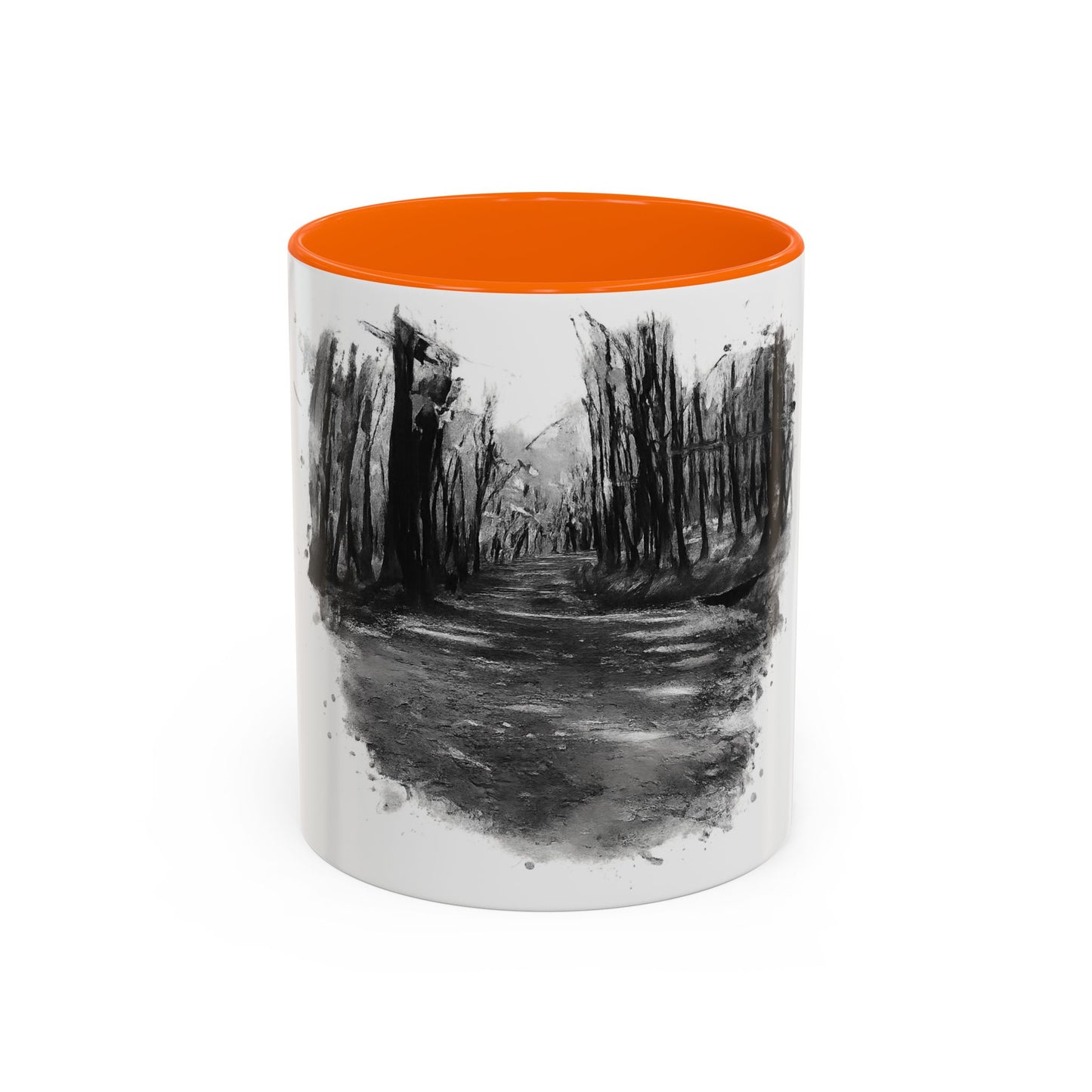 Moody Abstract Forest Coffee Mug | Unique Gift for Nature Lovers, Cozy Home Decor, Perfect for Coffee, Tea, and Hot Chocolate - TRV