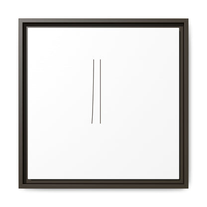 Minimal Line Art | Matte Canvas Framed