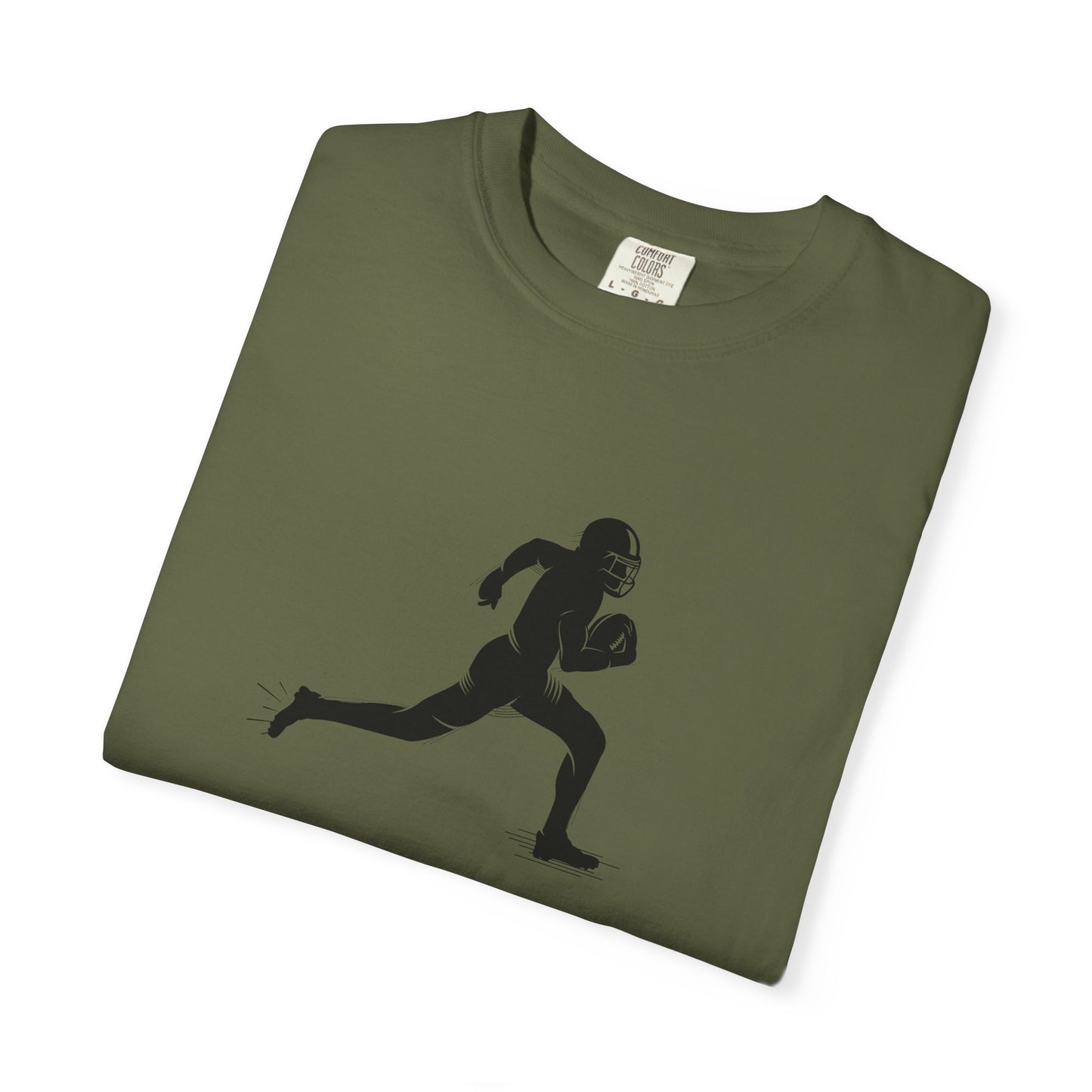 Football Player Graphic Unisex T-Shirt, Casual Sports Tee, Gift for Athletes, Workout Shirt, Everyday Wear, Unique Running Apparel