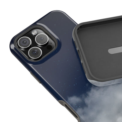 Night Sky Magnetic Impact-Resistant Phone Case — Foggy Cloud Design