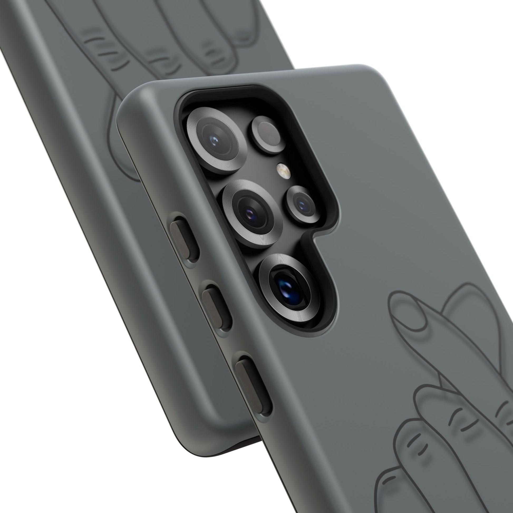 Funny Phone Case with Love Gesture - Tough Cases - TRV