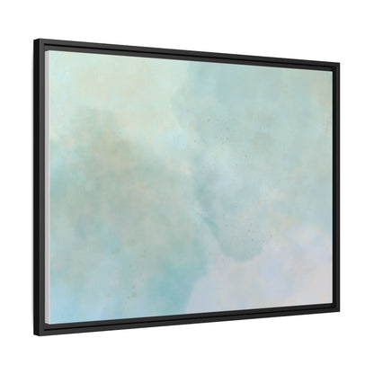 Soft Abstract Pastel Watercolor Matte Canvas