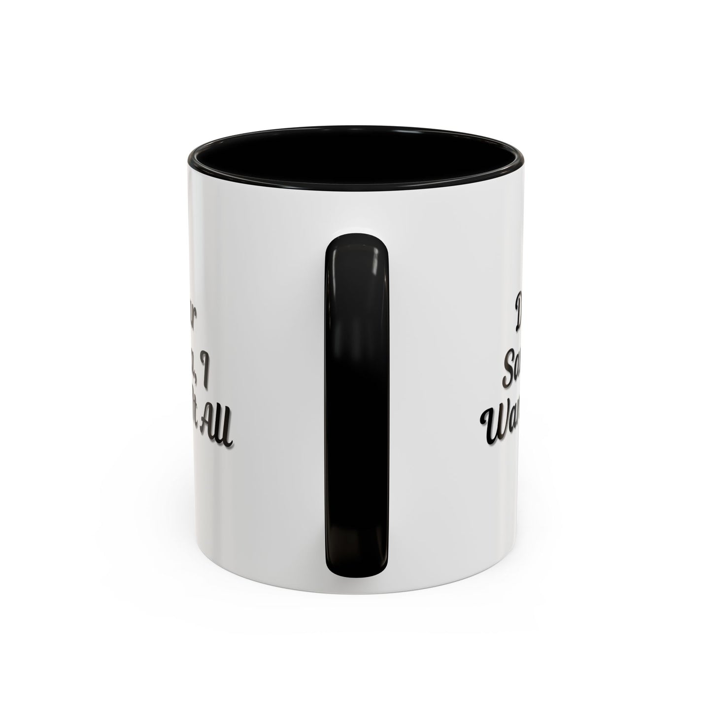 Dear Santa Accent Coffee Mug - Fun Holiday Mug for Christmas Enthusiasts