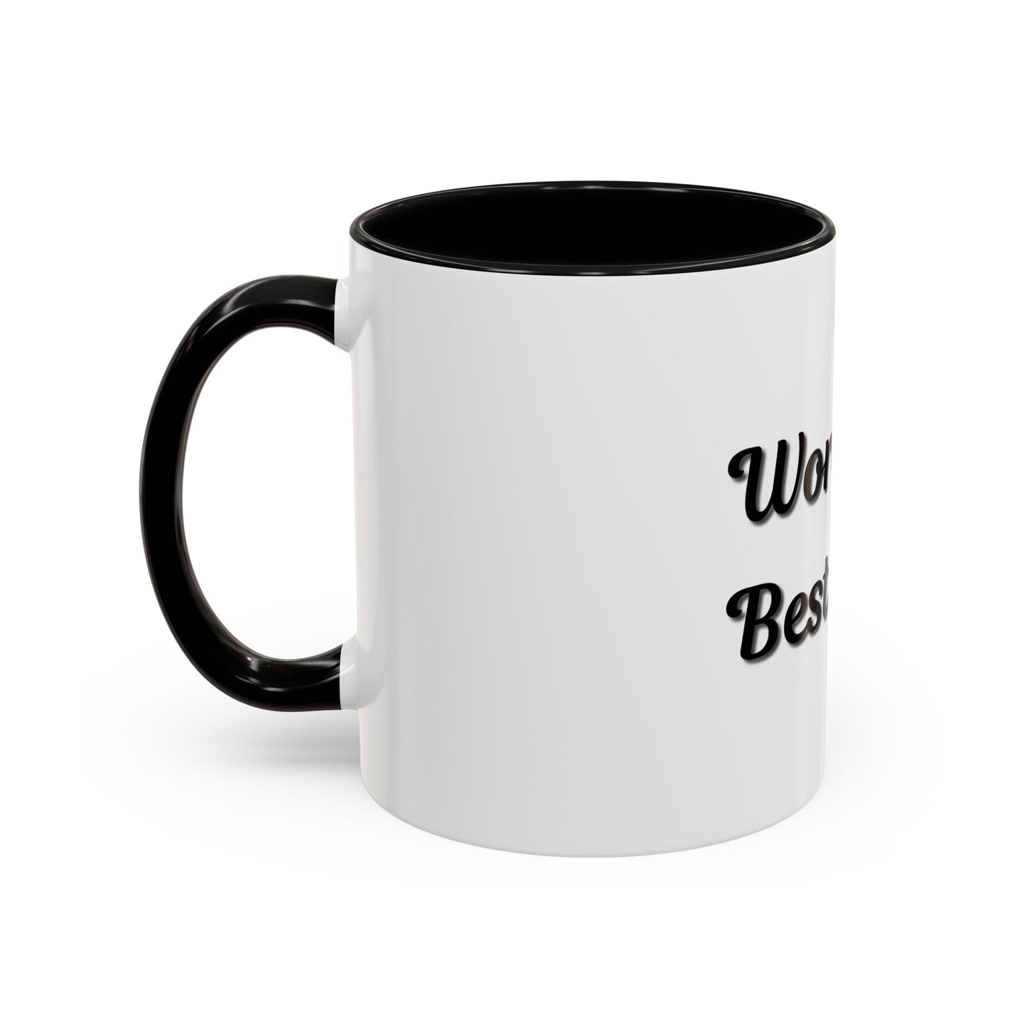 World's Best Dad Accent Coffee Mug - Perfect Gift for Father's Day - TRV
