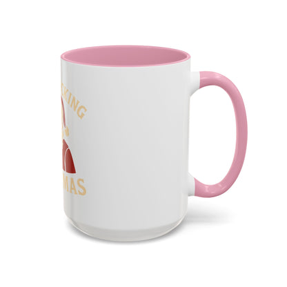 Merry Fucking Christmas Mug — Funny Santa Middle Finger Coffee Cup (11oz & 15oz)