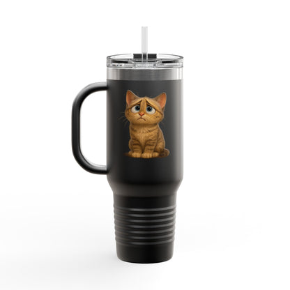 Cute Cat Insulated Travel Mug, 40oz - Perfect for Animal Lovers, Unique Gift for Cat Owners, Coffee on-the-go, Birthday Present, Cute [...]