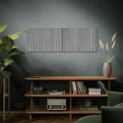 Modern Striped Canvas Art - 1.25" Stretched Wall Decor - TRV