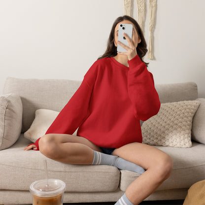 Stack of Books with Mug and Plant Sweatshirt | Cozy Reading Crewneck