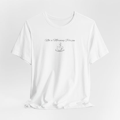Casual Graphic Tee for Everyday Comfort, Unisex Jersey Tee with Inspirational Quote, Gift for Friends, Birthday Gift, Motivational Tee