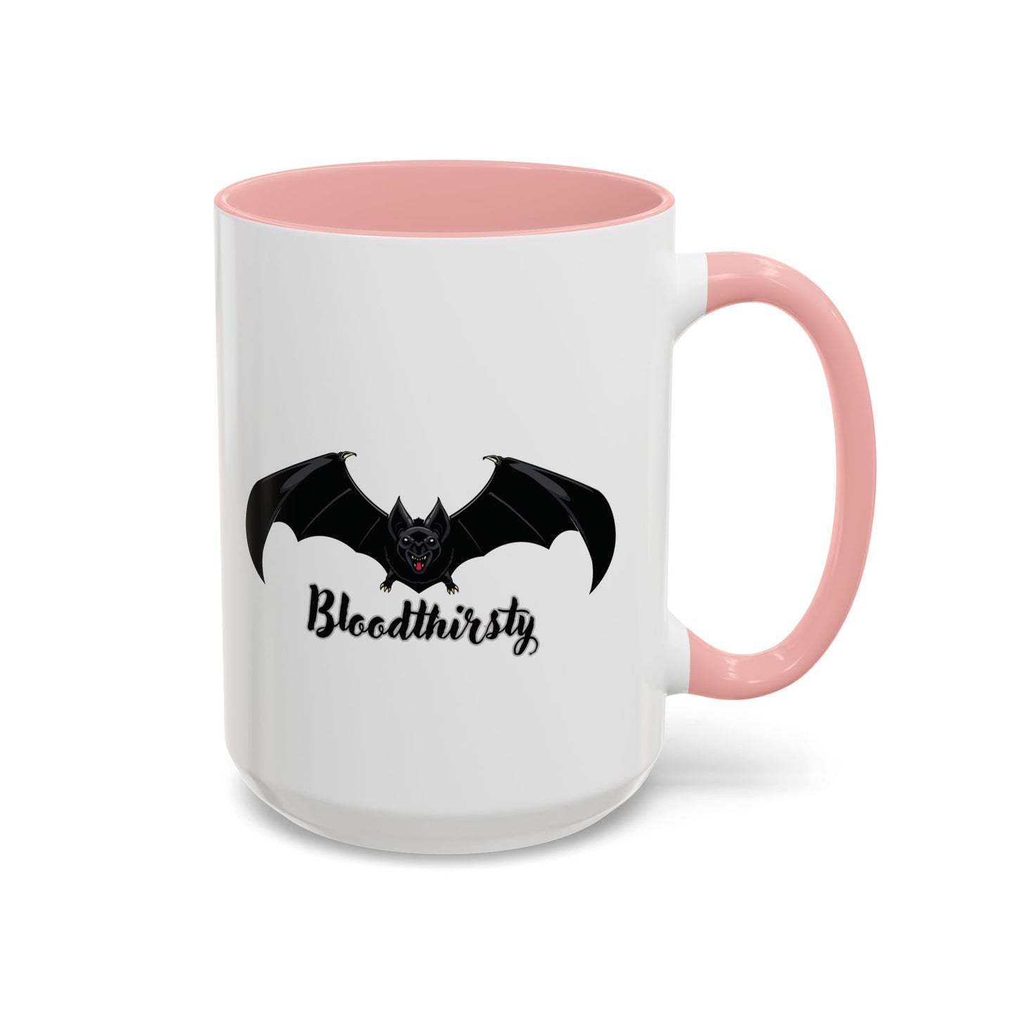 Bloodthirsty Bat Coffee Mug - Unique Halloween and Gothic Accents