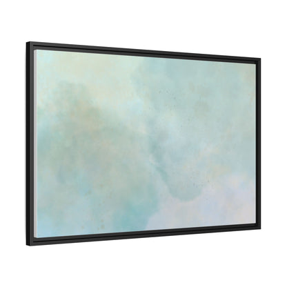 Soft Abstract Pastel Watercolor Matte Canvas
