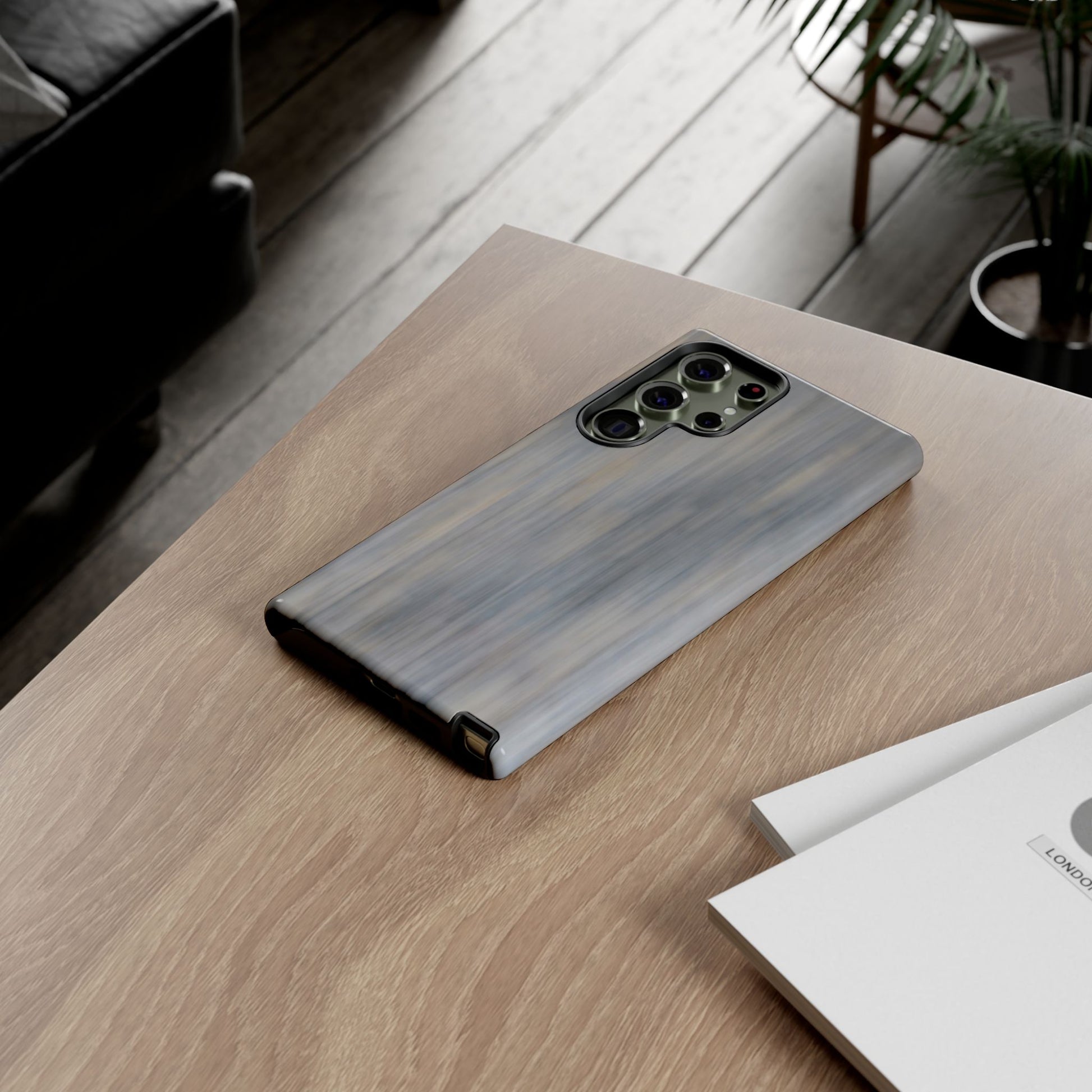 Stylish Tough Phone Case - Durable Protection with Modern Marble Design - TRV