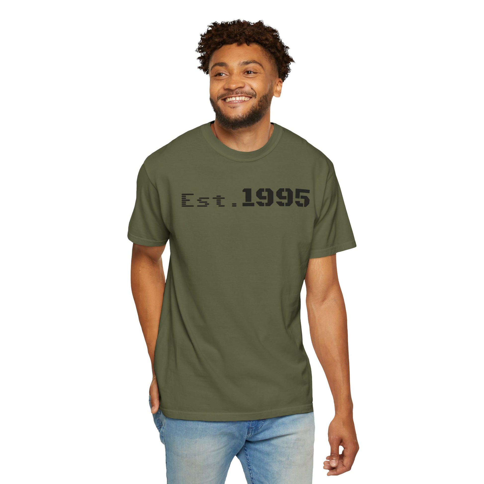 Vintage Est. 1995 T-Shirt, Retro Unisex Tee, Perfect Gift for Birthdays, Casual Wear, Nostalgic Apparel - TRV