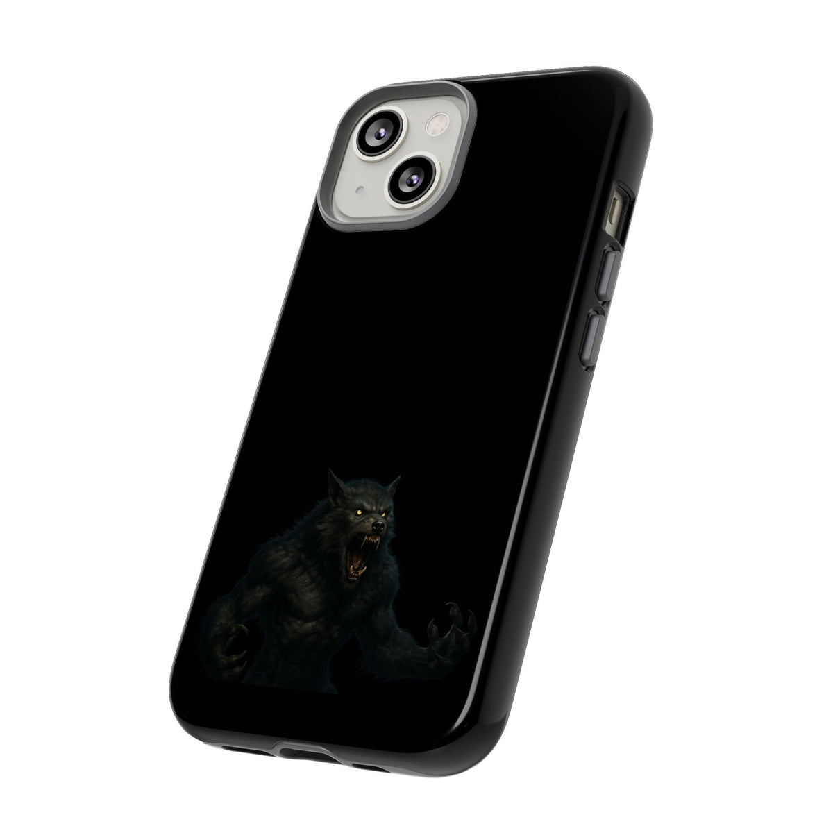 Werewolf Phone Case, dark monster graphic tough protective case - view 91