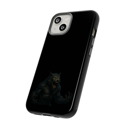 Werewolf Phone Case, dark monster graphic tough protective case - view 91