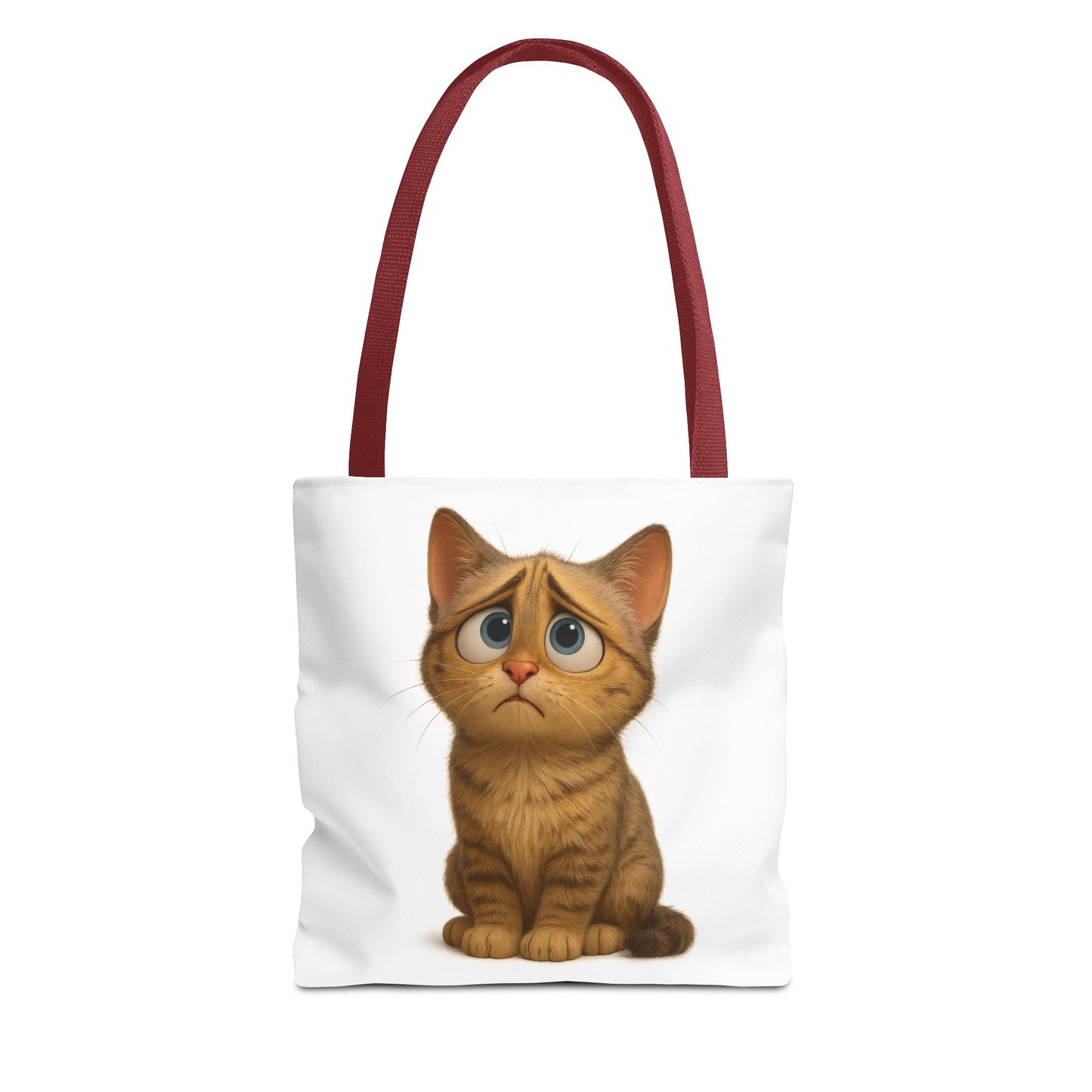 Cute Cat Tote Bag, Animal Lover Gift, Shopping Tote, Reusable Bag, Cute Merchandise, Eco-Friendly Gift - TRV