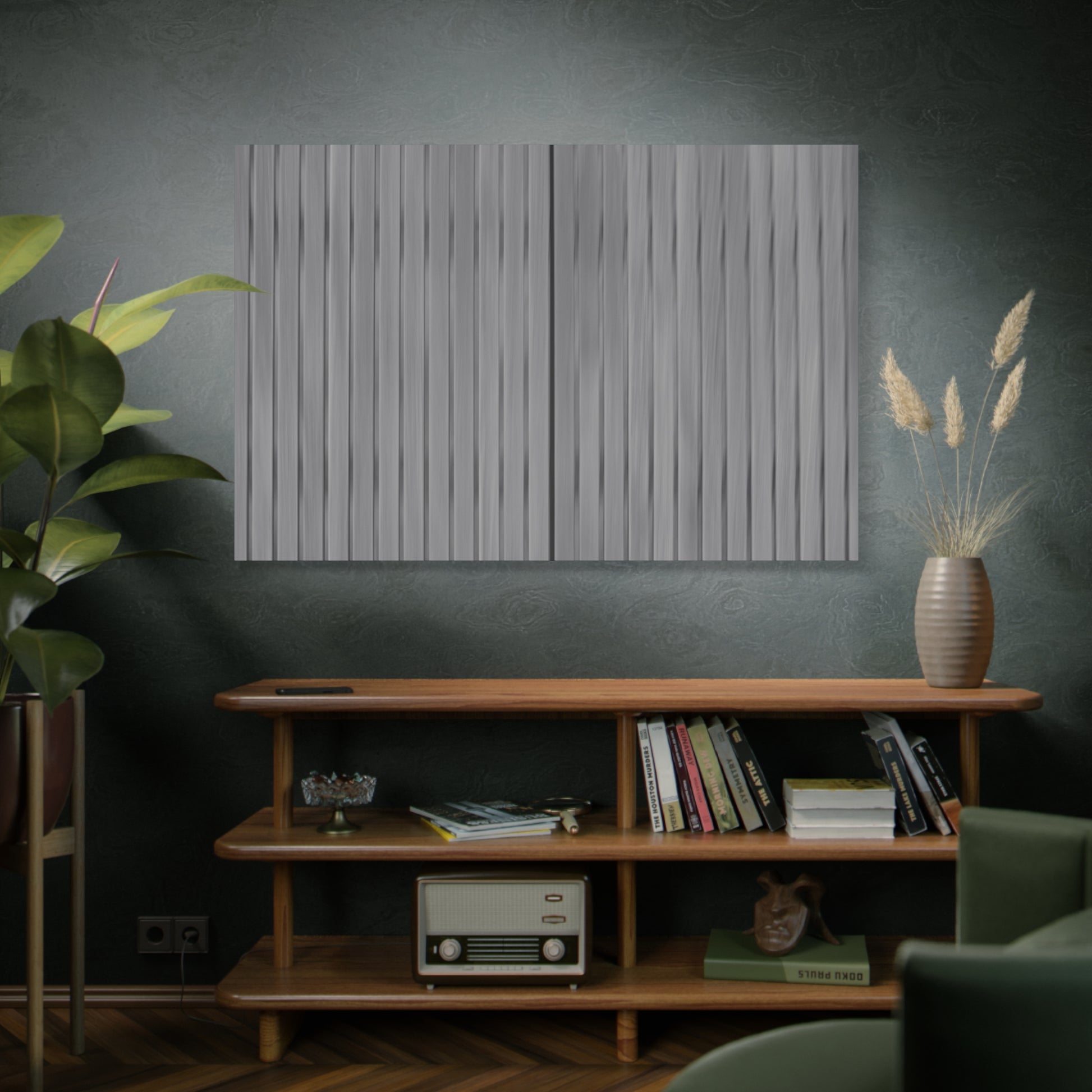 Modern Striped Canvas Art - 1.25" Stretched Wall Decor - TRV