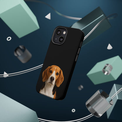Beagle Photo Magnetic Impact Phone Case — Shockproof, Slim Protective Cover