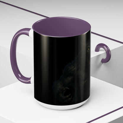 Howling Werewolf Coffee Mug - Perfect Gift for Horror Lovers, Wolf Enthusiasts, Halloween Decor, Unique Drinkware, Gothic Homeware
