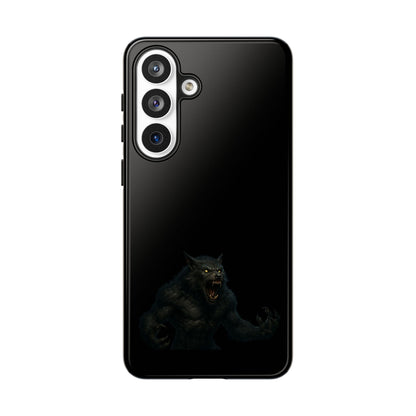 Werewolf Phone Case, dark monster graphic tough protective case - view 65