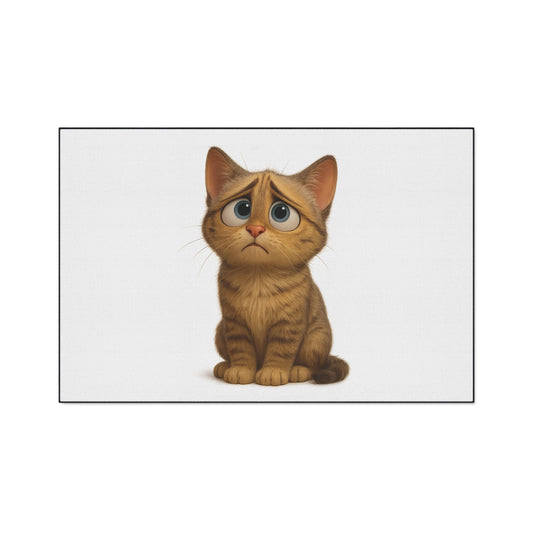 Cute Cat Heavy Duty Floor Mat, Cat Lover Home Decor, Durable Entrance Rug, Cozy Cat Themed Welcome Mat, Pet Friendly Doormat, Fun Gift [...] - TRV