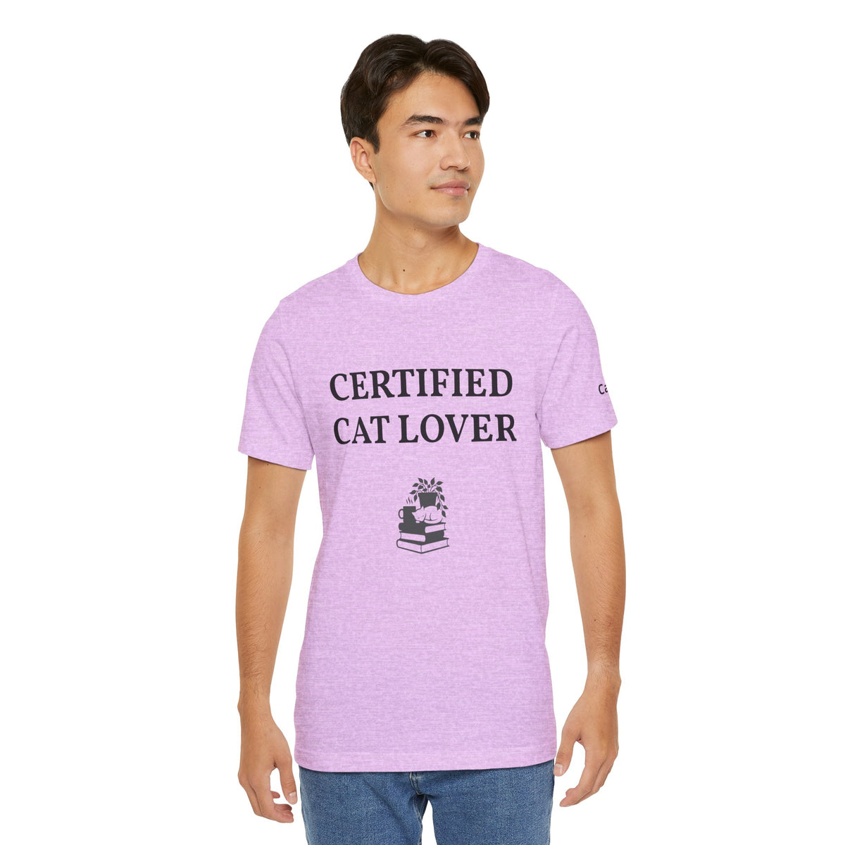 Unisex custom T-shirt by Printify with personalized design, featuring a plain fabric front and short sleeves.