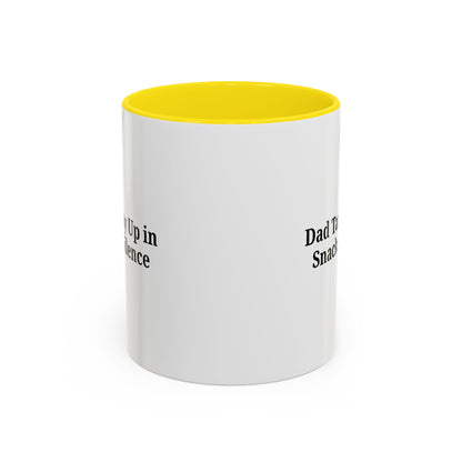 Humorous Dad Coffee Mug - Perfect Gift for Fathers, Dads, Birthdays, Father's Day, Fun Kitchen Decor, Snack Lovers - TRV