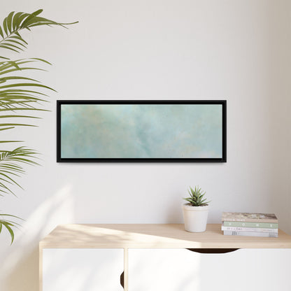 Soft abstract pastel watercolor design on matte canvas, printed by Printify, showcasing a vibrant and artistic wall art piece.