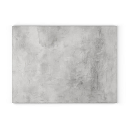 Gray Marble Glass Cutting Board — Modern Kitchen Counter Protector
