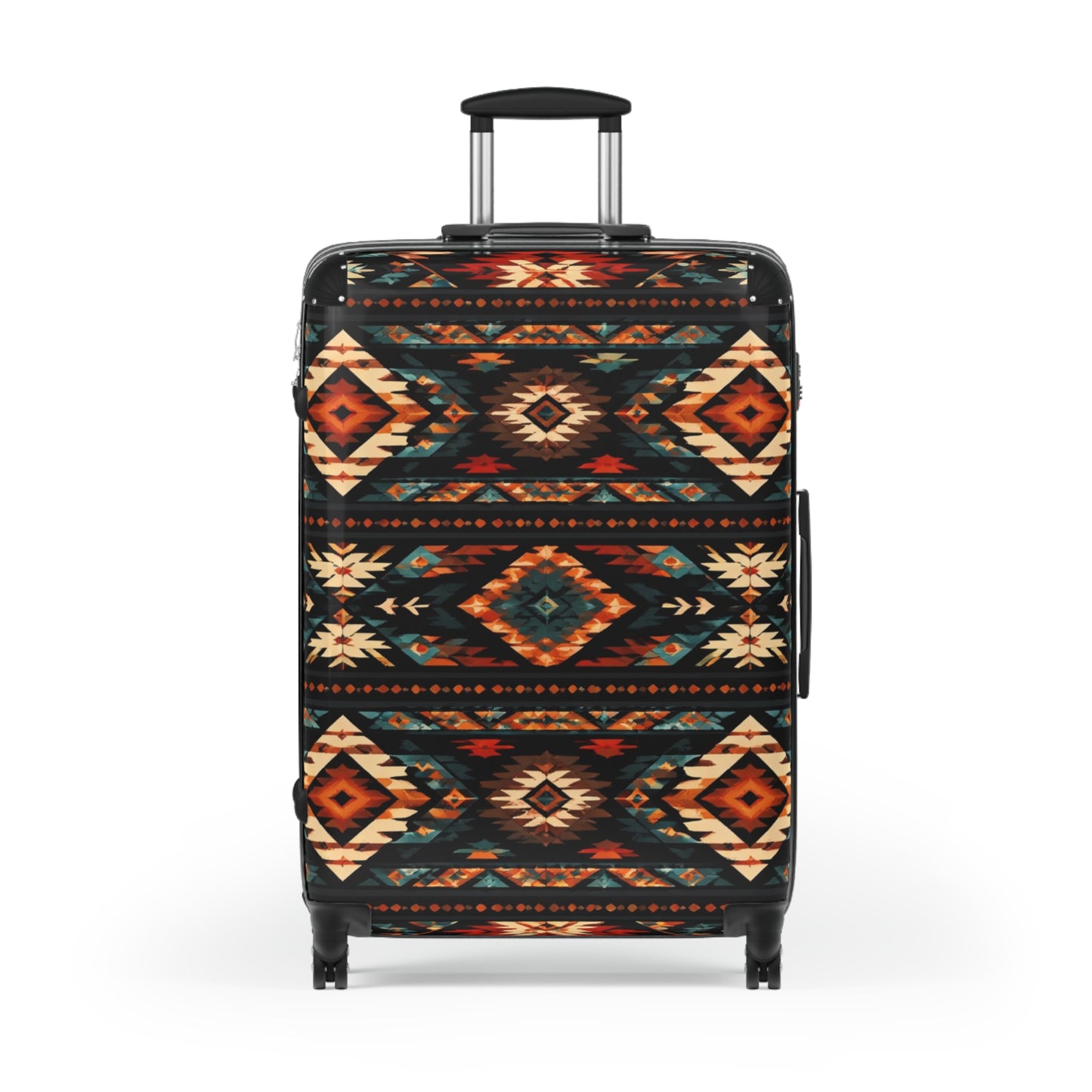 Southwest Aztec Pattern Carry-On Suitcase — Tribal Travel Luggage
