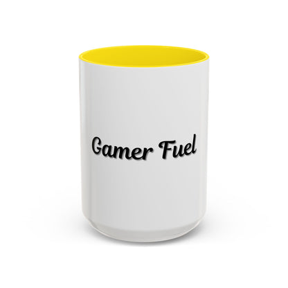 Gamer Fuel Accent Coffee Mug - Perfect for Gamers - TRV